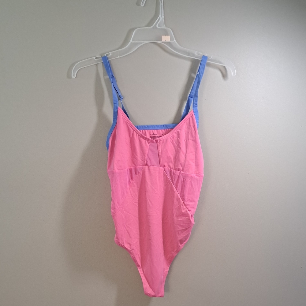 Colsie Pink and Blue Swimsuit